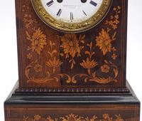 Wonderful Offices French Empire Mantel Clock Carved Floral Inlay (10 of 10) Wonderful Offices French Empire Mantel Clock Carved Floral Inlay (10 of 10)