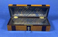 William IV Fruitwood and Rosewood Glove Box. (3 of 8) William IV Fruitwood and Rosewood Glove Box. (3 of 8)