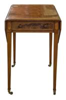 A George III Mahogany Satinwood Table (7 of 8) A George III Mahogany Satinwood Table (7 of 8)