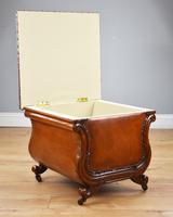 Victorian Hand Dyed Leather Ottoman (4 of 14) Victorian Hand Dyed Leather Ottoman (4 of 14)