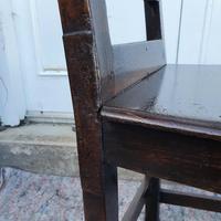 Good 17th Century Oak Hall Chair (6 of 6) Good 17th Century Oak Hall Chair (6 of 6)