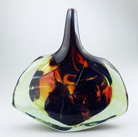 Good Maltese Mdina Art Glass Fish / Axe Head Vase Signed Dobson c.1978 (4 of 6) Good Maltese Mdina Art Glass Fish / Axe Head Vase Signed Dobson c.1978 (4 of 6)