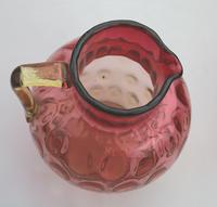 Good Dimpled Amberina Cranberry Lemonade Set 19th Century (6 of 10) Good Dimpled Amberina Cranberry Lemonade Set 19th Century (6 of 10)