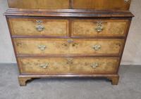 George I Style Figured Walnut Double Domed Cabinet (4 of 12) George I Style Figured Walnut Double Domed Cabinet (4 of 12)