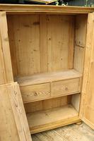 Fabulous Old Pine 2 Door Cupboard / Cabinet with Internal Drawers & Shelves (9 of 11) Fabulous Old Pine 2 Door Cupboard / Cabinet with Internal Drawers & Shelves (9 of 11)