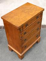 1940s Walnut Batchelors Chest Drawers with Table Top (5 of 6) 1940s Walnut Batchelors Chest Drawers with Table Top (5 of 6)