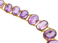 274.91ct Amethyst & 18ct Yellow Gold Rivière Necklace - Antique Victorian (6 of 12) 274.91ct Amethyst & 18ct Yellow Gold Rivière Necklace - Antique Victorian (6 of 12)