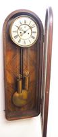 Fantastic Antique Walnut Arch Glazed 8-day Twin Weight Striking Vienna Regulator Wall Clock (10 of 12) Fantastic Antique Walnut Arch Glazed 8-day Twin Weight Striking Vienna Regulator Wall Clock (10 of 12)