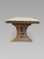 Outstanding Bleached Oak Dining / Refectory / Farmhouse Table (5 of 5) Outstanding Bleached Oak Dining / Refectory / Farmhouse Table (5 of 5)