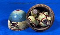 19th Century Skittles Game in Tunbridge Ware White Wood Painted Egg (18 of 21) 19th Century Skittles Game in Tunbridge Ware White Wood Painted Egg (18 of 21)