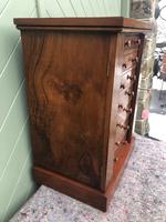 Antique Small Walnut Wellington Collectors Chest (2 of 10) Antique Small Walnut Wellington Collectors Chest (2 of 10)