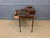 Inlaid Mahogany & Amboyna Writing Desk (19 of 19) Inlaid Mahogany & Amboyna Writing Desk (19 of 19)