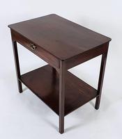 18th Century Mahogany 2 Tier Table with Single Drawer (6 of 8) 18th Century Mahogany 2 Tier Table with Single Drawer (6 of 8)