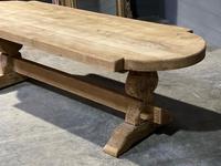 Large Rustic French Bleached Oak Farmhouse Dining Table (28 of 40) Large Rustic French Bleached Oak Farmhouse Dining Table (28 of 40)