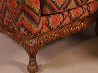 Very Good Pair of Wing Armchairs in the style of George II (6 of 15) Very Good Pair of Wing Armchairs in the style of George II (6 of 15)