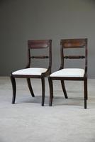 Pair of Regency Mahogany Dining Chairs (4 of 13) Pair of Regency Mahogany Dining Chairs (4 of 13)