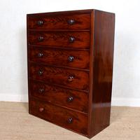 Cuban Mahogany Chest of Drawers 19th Century Tallboy (2 of 12) Cuban Mahogany Chest of Drawers 19th Century Tallboy (2 of 12)