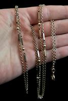 Victorian 15ct gold longuard chain, necklace (10 of 12) Victorian 15ct gold longuard chain, necklace (10 of 12)