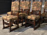 Set of 8 French Oak Dining Chairs (16 of 18) Set of 8 French Oak Dining Chairs (16 of 18)