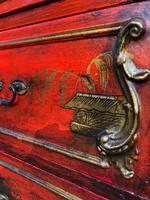 Antique Lacquered Chinoiserie Chest of Drawers (9 of 11) Antique Lacquered Chinoiserie Chest of Drawers (9 of 11)