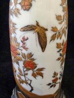 Excellent Japanese Meiji Period Lacquer on Porcelain Vase- Converted to a Lamp (7 of 7) Excellent Japanese Meiji Period Lacquer on Porcelain Vase- Converted to a Lamp (7 of 7)