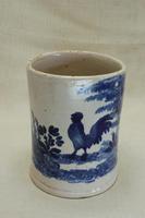 Spongeware Mug Decorated with Rooster (2 of 6) Spongeware Mug Decorated with Rooster (2 of 6)