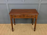 Victorian Mahogany 2 Drawer Side Table (12 of 12) Victorian Mahogany 2 Drawer Side Table (12 of 12)