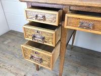 Edwardian Antique Oak Kneehole Desk (6 of 13) Edwardian Antique Oak Kneehole Desk (6 of 13)