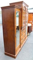 1900's Large Well Fitted Burr Walnut Compactum Wardrobe (6 of 7) 1900's Large Well Fitted Burr Walnut Compactum Wardrobe (6 of 7)