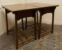 Pair of Arts & Crafts Elm Tables (8 of 8) Pair of Arts & Crafts Elm Tables (8 of 8)