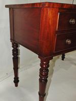 Georgian Mahogany Bow Dressing Table (5 of 7) Georgian Mahogany Bow Dressing Table (5 of 7)