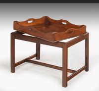 George III Period Mahogany Tray with a Shaped and Swept Border (2 of 5) George III Period Mahogany Tray with a Shaped and Swept Border (2 of 5)