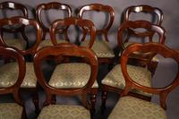 Good Set of 12 Victorian Balloon Back Dining Chairs (3 of 11) Good Set of 12 Victorian Balloon Back Dining Chairs (3 of 11)