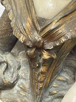 Important Art Nouveau Bronze Marble Seated Lady Sculpture By Xavier Raphanel (21 of 39) Important Art Nouveau Bronze Marble Seated Lady Sculpture By Xavier Raphanel (21 of 39)