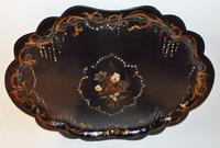 Large Victorian Papier Mache Tray (4 of 6) Large Victorian Papier Mache Tray (4 of 6)