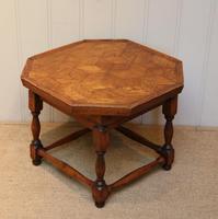 Small Oak Parquetry Top Table (7 of 10) Small Oak Parquetry Top Table (7 of 10)