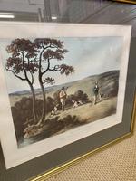 Set of Four 19th Century Coloured Prints of Shooting Scenes (5 of 6) Set of Four 19th Century Coloured Prints of Shooting Scenes (5 of 6)