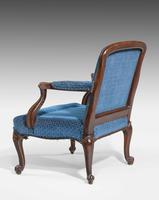 Late 19th Century Mahogany Framed Gainsborough Armchair (3 of 6) Late 19th Century Mahogany Framed Gainsborough Armchair (3 of 6)