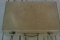 1930's Large Handmade Vellum Leather Suitcase with high quality locks (2 of 8) 1930's Large Handmade Vellum Leather Suitcase with high quality locks (2 of 8)