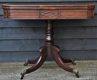 Elegant Regency Mahogany D-end Tea Table, Circa 1820. (2 of 11) Elegant Regency Mahogany D-end Tea Table, Circa 1820. (2 of 11)