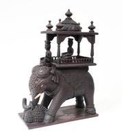 Carved Burmese Elephant Statue Antique Burma c.1890 (8 of 8) Carved Burmese Elephant Statue Antique Burma c.1890 (8 of 8)