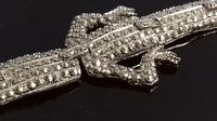 Art Deco Marcasite Ruby Paste Lizard Bracelet (9 of 16) Art Deco Marcasite Ruby Paste Lizard Bracelet (9 of 16)