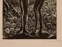 Adam and Eve by Kathleen Mary Bell (2 of 4) Adam and Eve by Kathleen Mary Bell (2 of 4)