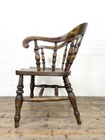 Antique 19th Century Smoker’s Bow Chair (8 of 9) Antique 19th Century Smoker’s Bow Chair (8 of 9)