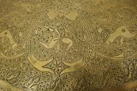 Large Asian Round Brass Table Top Tray (3 of 5) Large Asian Round Brass Table Top Tray (3 of 5)