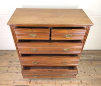Antique Edwardian Satinwood Chest of Drawers (4 of 10) Antique Edwardian Satinwood Chest of Drawers (4 of 10)