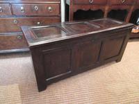 George I Period Oak Six Plank Coffer (3 of 10) George I Period Oak Six Plank Coffer (3 of 10)