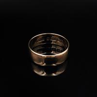 Antique Edwardian 9ct 9K Rose Gold Plain Stacking Wedding Band Ring (3 of 8) Antique Edwardian 9ct 9K Rose Gold Plain Stacking Wedding Band Ring (3 of 8)