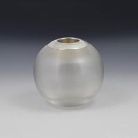 Very Large Threaded Glass & Silver Match Striker Vesta (2 of 5) Very Large Threaded Glass & Silver Match Striker Vesta (2 of 5)