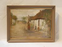 Small Scottish 1920s Oil Painting (1 of 7)